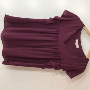 Purple Loft Blouse